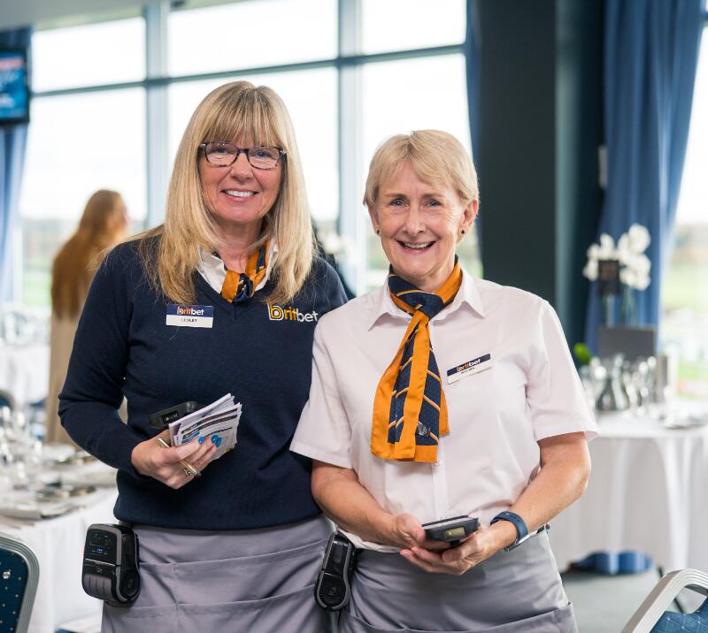 Smiling britbet employees in hospitality