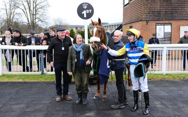 Buxted Too Wins at Lingfield Park Racecourse