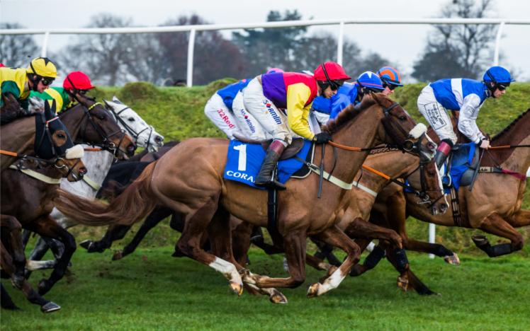 Native River and Richard Johnson winning the 2016 Coral Welsh Grand National