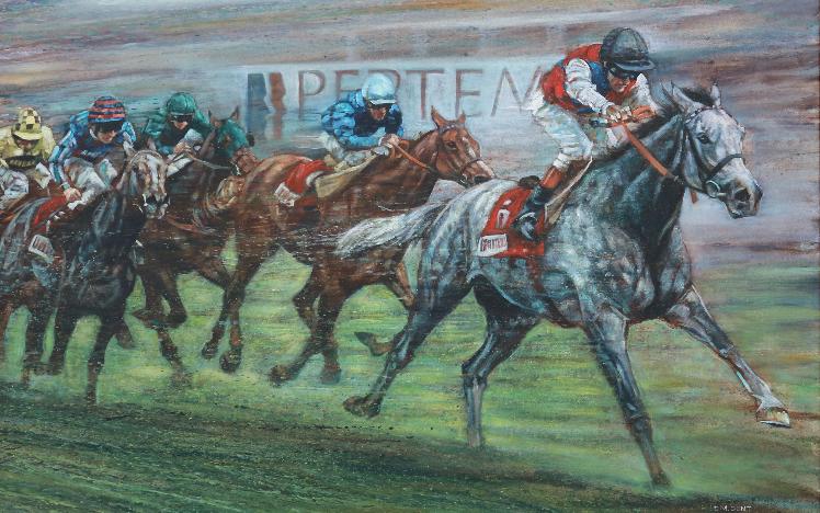 Silver Patriarch wins the 1997 Pertemps St Leger (by David Dent)