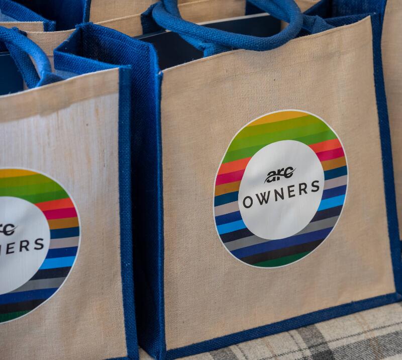 Complimentary ARC owners bags