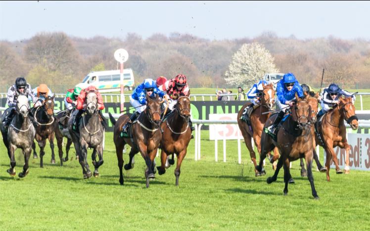 Auxerre wins the 2019 Unibet Lincoln Handicap at Doncaster Racecourse